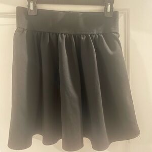Express Elegant Black Circle Skirt